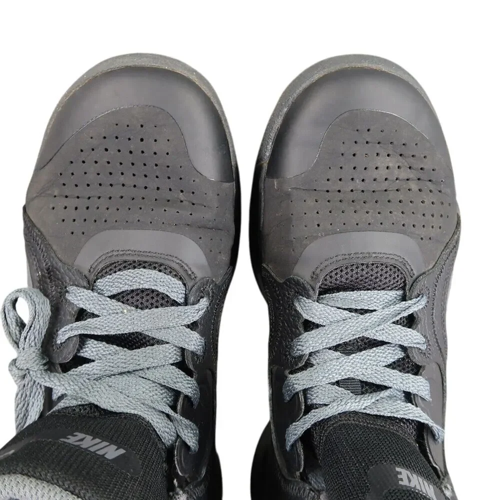 Nike Shoes Mens 9 Athletic Trainer Fly By Mid 2 Black Dark Grey Basketball Sport